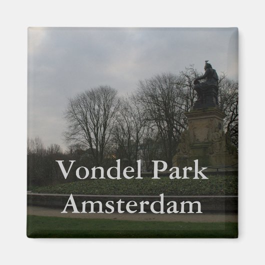 Vondel Park, Amsterdam Magneet (Voorkant)