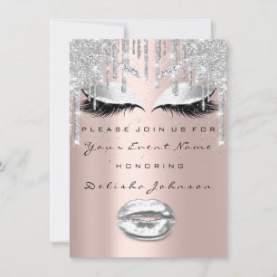 Vonk 16e schijven Glitter Bridal Makeup Lips Kaart