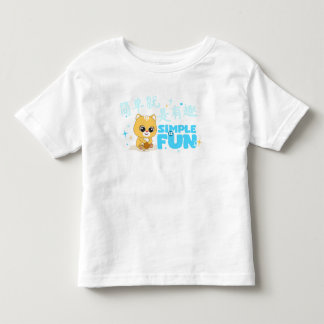 Vonk een leuk, kleurrijk ontwerp kinder shirts