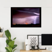 Vonk-HDR van de natuur Poster (Thuiskantoor)