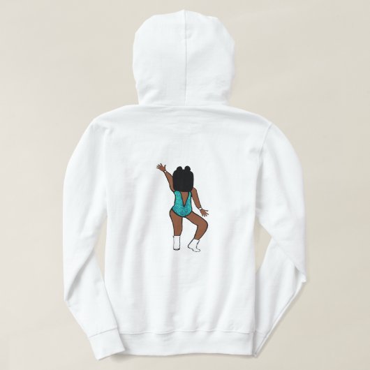 Vonk U Hoodie Aqua #2 (Design achterkant)