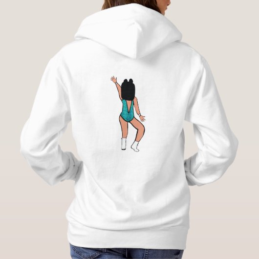 Vonk U Hoodie Aqua #4 (Achterkant)