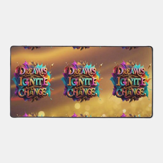 "Vonk van inspiratie" Bureaumat (Voorkant)