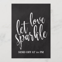 Vonken Afscheid Betaalbaar Krijtbord Bord