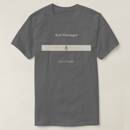 Vonnegut Cats Cradle T-shirt (Design voorkant)