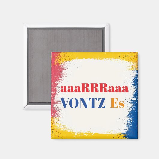 Vontz Es Magnet (Recto/Verso)