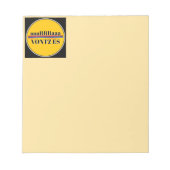 Vontz Es Notitieblok (Voorkant)