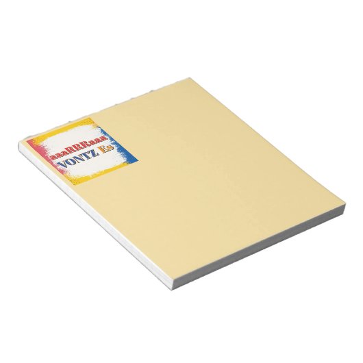 Vontz Es Notitieblok (Schuin)