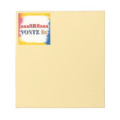 Vontz Es Notitieblok (Voorkant)