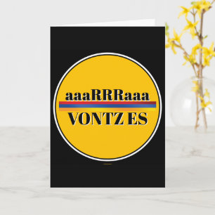 Vontz Es Wenskaart Kaart