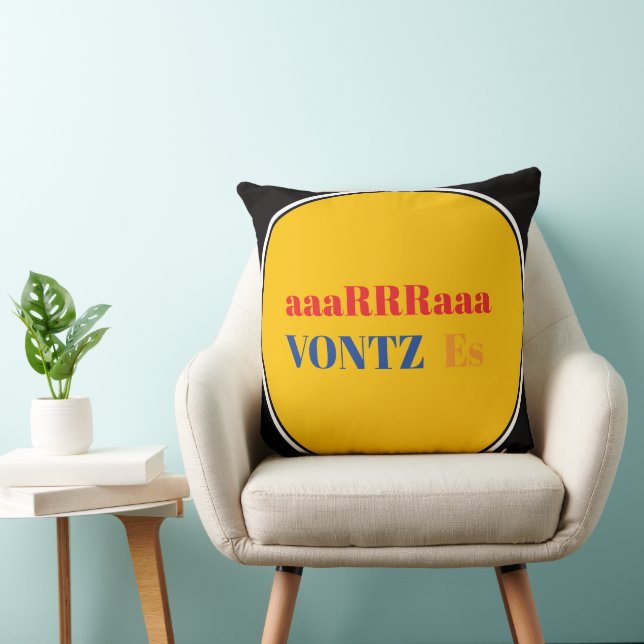 Vontz Es Worpkussen Kussen (Stoel)