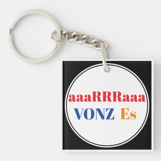 Vonz Es Sleutelhanger (voorkant)