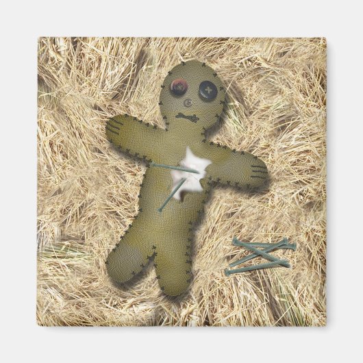 Voo Doo Doll - Interactief (Beweeg de Pins) Magneet (Voorkant)