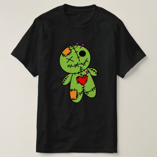 Voo Doo Groen Mannen T-shirt (Design voorkant)