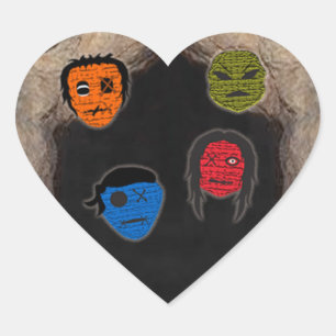 Voodoekjes ~ Cave Hart Sticker