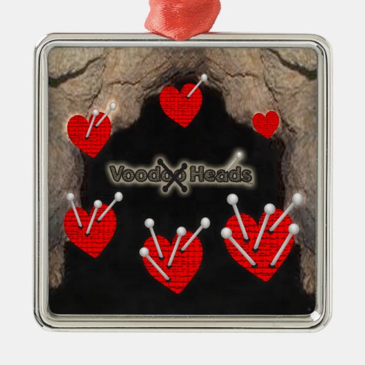 Voodoekjes ~ Cave Metalen Ornament (Voorkant)
