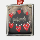 Voodoekjes ~ Cave Metalen Ornament (Links)