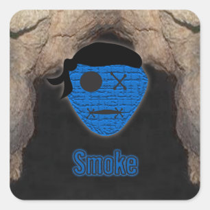 Voodoekjes ~ Cave Vierkante Sticker