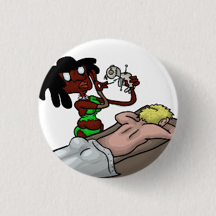 Voodoo Acupunctie Ronde Button 3,2 Cm