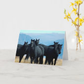 Voodoo Band-Wenskaart Kaart (Gele Bloem)