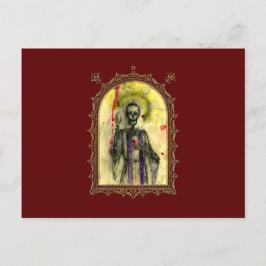 VooDoo Blues bisschop Briefkaart (Voorkant)