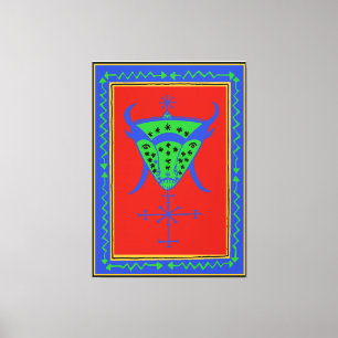VooDoo BoSou Spirit Canvas Afdruk