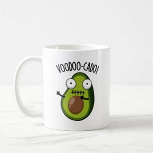 Voodoo-cado Funny Avocado Pun Koffiemok