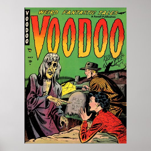 VOODOO Comics Comic Book Poster (Voorkant)