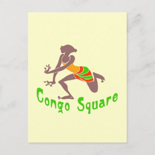 Voodoo Dancer Congo Plein Briefkaart
