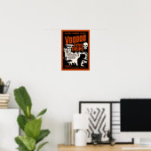 Voodoo Devil Drums - Poster met Man (Thuiskantoor)