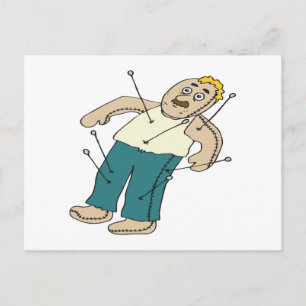 Voodoo Doll Briefkaart