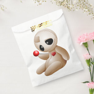 Voodoo Doll Cartoon in Love Bedankzakje