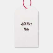 Voodoo Doll Cartoon in Love Cadeaulabel (Achterkant)