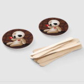 Voodoo Doll Cartoon in Love Handwaaier (Niet-gemonteerd)