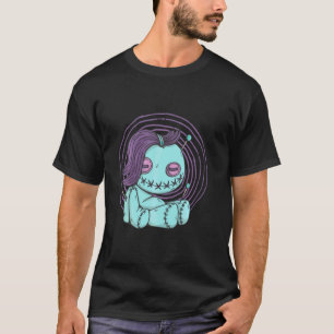 Voodoo Doll Happy Halloween Costume Party dress T-shirt