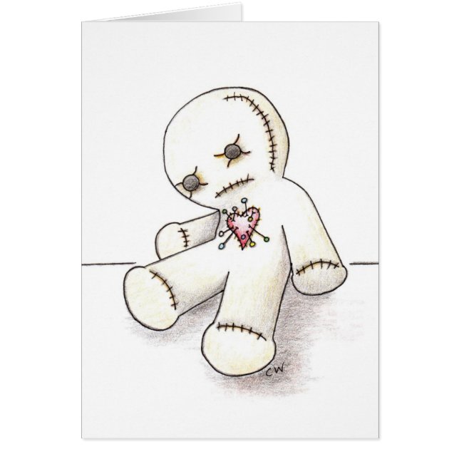 "Voodoo Doll"-kaart (Voorkant)