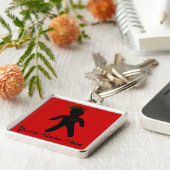 Voodoo Doll Sleutelhanger (Zijkant)