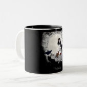 VooDoo Doll Tweekleurige Koffiemok (Voorkant links)