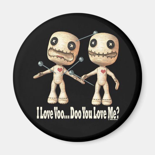 VooDoo Dolls Magneet (Voorkant)