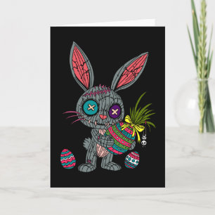 Voodoo Easter Bunny Feestdagen Kaart