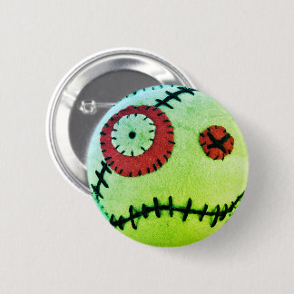 Voodoo Gang Green Ronde Button 5,7 Cm