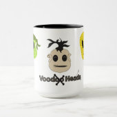 Voodoo-hoofden Mok (Midden)