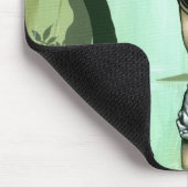 Voodoo in de Bayou gothic fairy Mousepad Muismat (Hoek)