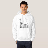 Voodoo Jazz Saxophone Player Hoodie (Voorkant volledig)