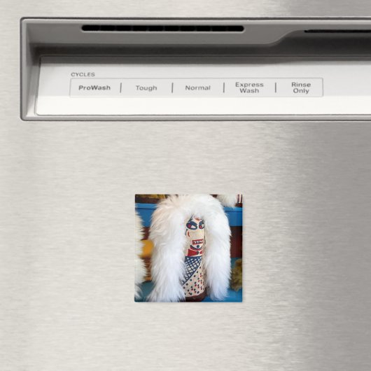 Voodoo Knockdown Doll jeu de carnaval dude Magnet (In Situ (Lave-vaisselle))