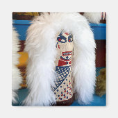 Voodoo Knockdown Doll jeu de carnaval dude Magnet (Devant)