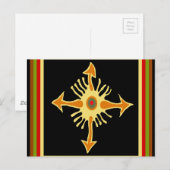 VooDoo Kompas Briefkaart (Voorkant / Achterkant)