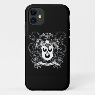 Voodoo Kunst Zwart en Wit iPhone 11 Hoesje