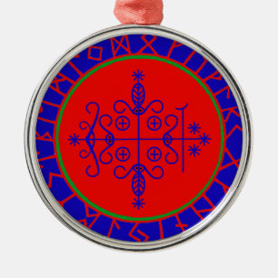 VooDoo Magik - Papa Legba Metalen Ornament