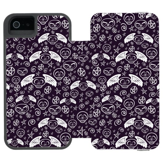 "Voodoo"-patroon Incipio iPhone Portemonnee Hoesje (Agenda Open)